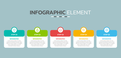 Creative infographic design template