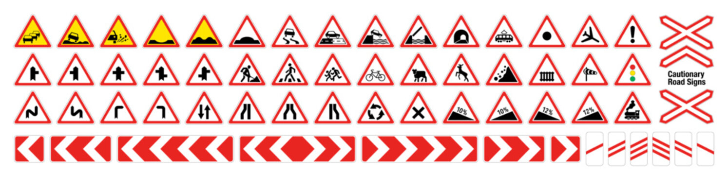 Cautionary Traffic Signs
