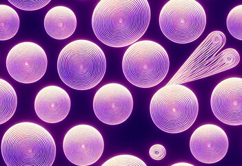 Seamless Quilled Paper Art