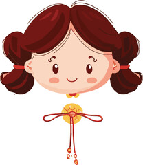 little girl with Rakhi Rakshabandhan