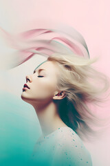 Naklejka premium Fashionable Art