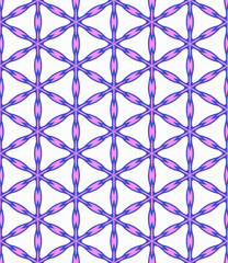 Multi color seamless abstract pattern. Background and backdrop. Multi Colored. Colorful ornamental design. Colored mosaic ornaments. Vector graphic illustration. EPS10.