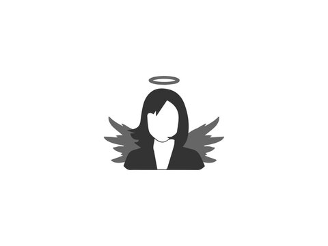 Angel - Angel Icon Png, Transparent Png , Angel icon illustration vector logo, Icon PNG Images, Vectors Free Download, Christmas Angel Vector Icon Stock Vector - Illustration of decoration.