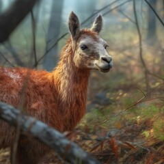 Llama in natural habitat (generative AI)