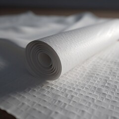 Linen fabrics in rolls