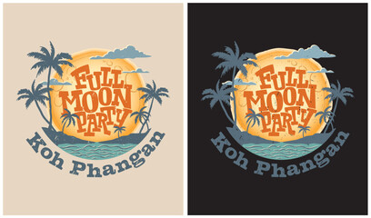 Full Moon Party Koh Phangan - Haad Rin, Thailand © anong