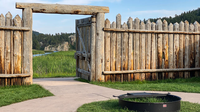Gordon Stockade Historic Site in Custer State Park
