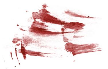 Blood drops cut out