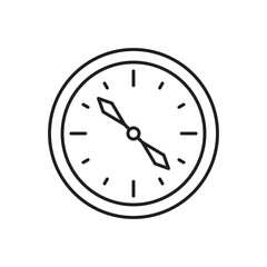 Compass vector icon. Compass flat sign design. Compass symbol pictogram. UX UI icon