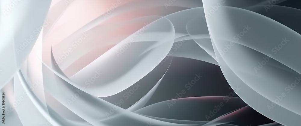 Poster modern digital abstract 3d background. copy space. based on generative ai