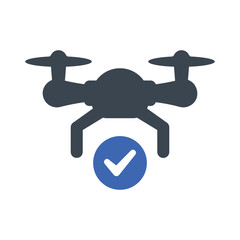 Verified drone icon