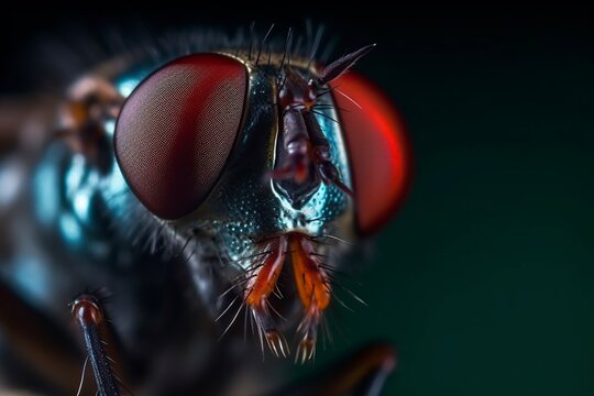 illustration, fantasy fly, ai generative