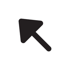 Computer arrow icon. Cursor flat sign design. Cursor vector icon. Click icon. Pointer symbol pictogram. UX UI icon