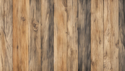 Wood Background, Wood Top View, Wood Texture, Vintage Wood Texture Background, Natural Oak Texture, Wood Background Banner, Generative AI.