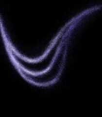 Blue Sparkle Stardust Glitter Magic