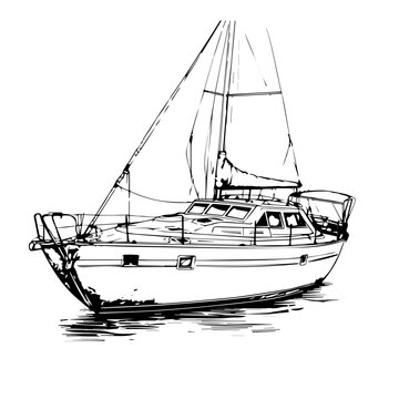 Yacht Vector