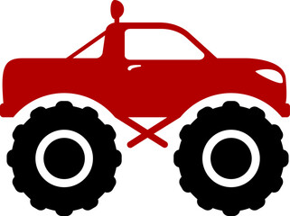 Monster Truck Illustration