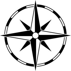Ornate Compass Star
