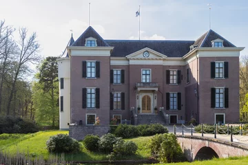 Fotobehang Castle Doorn, in the Dutch province of Utrecht, known by the German emperor Wilhelm II, who lived there from 1920 until his his death in 1941. © Jan van der Wolf