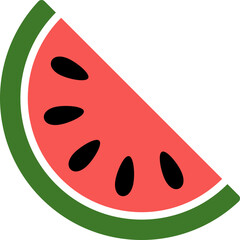 Slice of watermelon