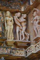 Khajuraho Group of Monuments are a group of Hindu and Jain temples famous for their nagara-style...