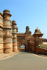 Gwalior Fort commonly known as the Gwaliiyar Qila. The fort has existed at least since the 10th century