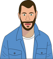 White guy. White boy. Blue jacket. Bald guy. White student. White employee. Young white boy. Young white man.