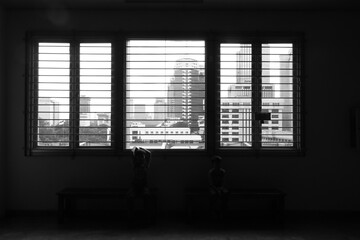 window in the window