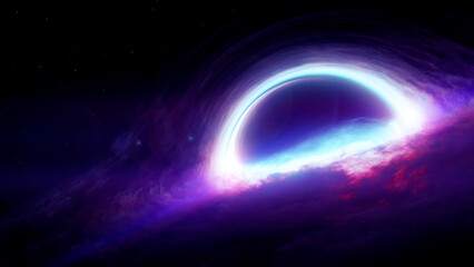 Black hole with an accretion disk may look like based on modern science