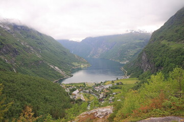 Fototapeta premium Geiranger fjord