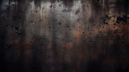 Rustic Charm: Old Grunge Copper Bronze Rusty Texture Background, generative AI