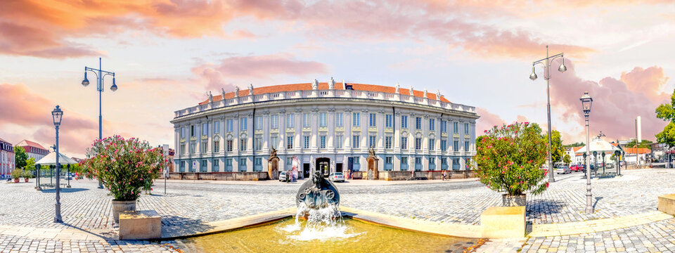 Schloss, Altstadt, Ansbach, Deutschland 