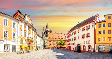Rathaus, Altstadt, Ansbach, Deutschland 