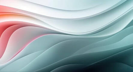 Modern digital abstract 3D background. Copy space. Based on Generative AI