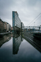 Fototapeta premium bridge over the river