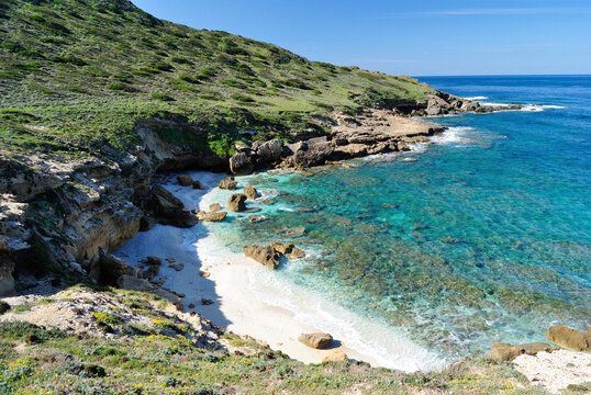 Veduta di Cala Unia