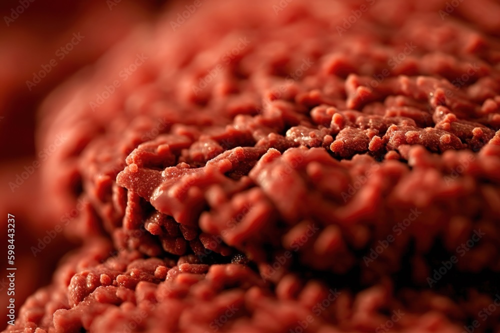 Poster gross structure of hamburger generative ai generative ai