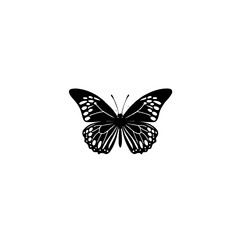 Nature Butterfly Vector Logo Fitness Sports Icon Tattoo SVG