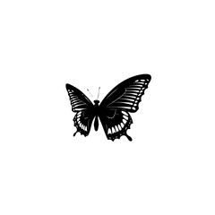 Nature Butterfly Vector Logo Fitness Sports Icon Tattoo SVG