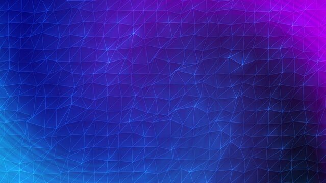 4K Abstract Trapcode Form digital particle wave and lights background animation cyber or technology background.