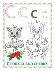 Obraz premium set of cartoon animals