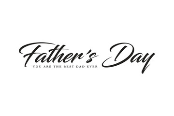 Happy Father's Day, Happy Father's Day Appreciation Vector Text, Father's Day Background, Father's Day Banner, Dad Appreciation, Banner Background for Posters, Flyers, Marketing