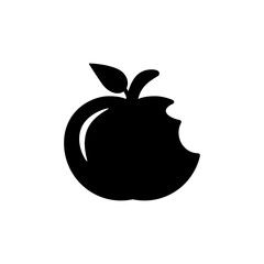 Apple icon vector. apple symbol