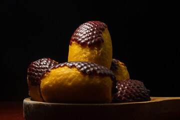 Aguaje is a highly appreciated fruit in the Amazon for its flavor and nutritional properties.
