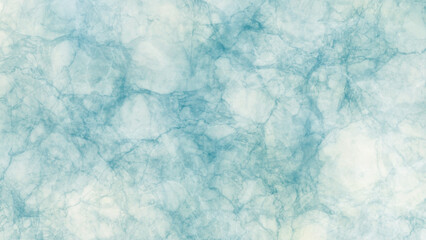 水色の大理石、マーブルテクスチャ、背景。