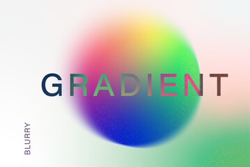 Design template with vibrant gradient shapes. Abstract gradient poster and cover design. Vector illustration.