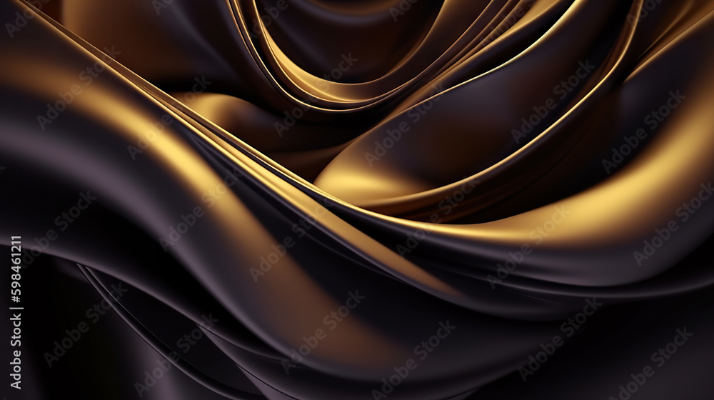 Poster modern digital abstract 3d background. copy space. based on generative ai
