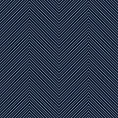 Obraz premium Herringbone seamless pattern, white and blue can be used in the design of fashion clothes. Bedding, curtains, tablecloths