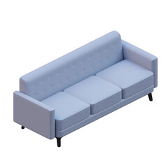 Sofa 3D Render Design Element 07