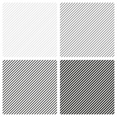 Seamlessly repeatable lines grid geometrical pattern, background. Diagonal, oblique, tilt and slanted lines mesh. Vector illustration. 